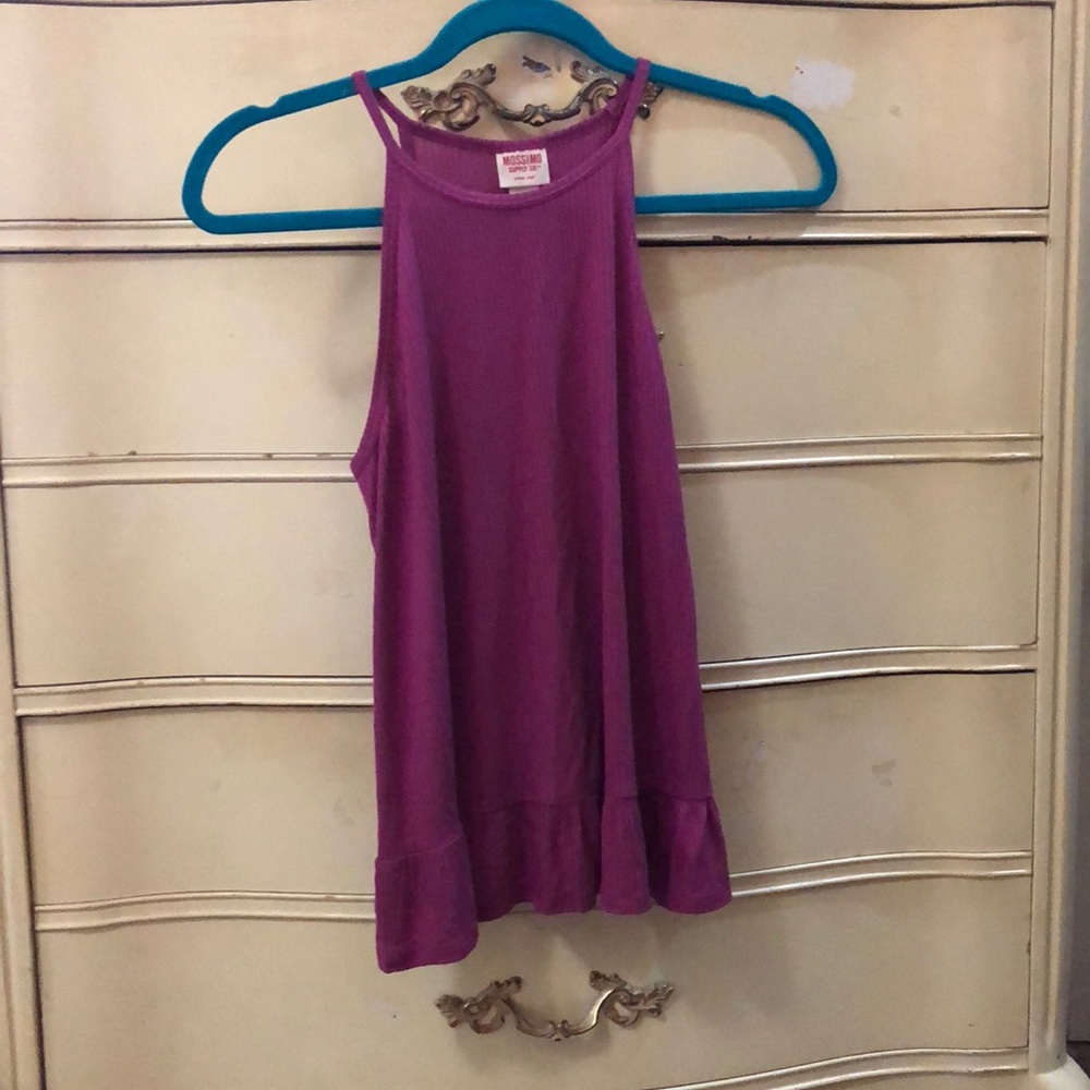 Purple tank